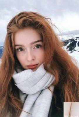 Impressionante modelo ruiva russa exibindo suas fotos sedutoras – Jia Lissa (50P)