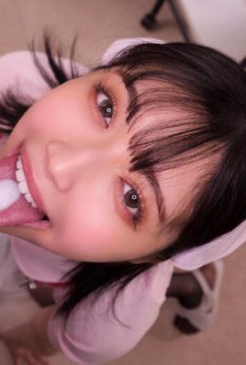 (GIFs) Nozomi Ishihara, uma enfermeira safada que lambe os lábios e seu pau fica inchado quando ela limpa os lábios… (22P)