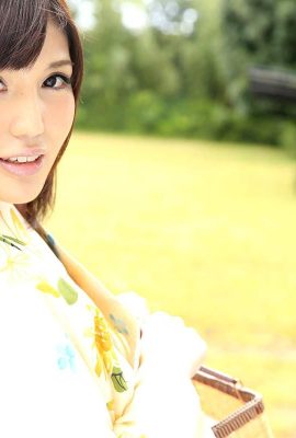 (Ariga Yuna) Fodi minha namorada de cabelo curto de quimono ao ar livre (87P)