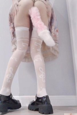 Exclusivo VIP “Lolita Note Socks” da Welfare Girl Cuteli[109P]