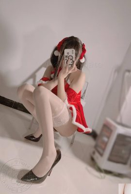 [Coleta na Internet]A garota do bem-estar Xiao Ning odeia o exclusivo VIP “Christmas Silk Legs”[45P]