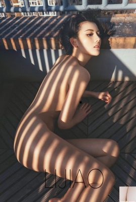 LIJIAO Li Jiao VOL.002 Exposição facial erótica e bonita, fotografia privada requintada de arte corporal feminina (45P)