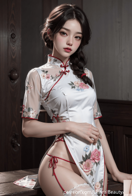 AI-patreonUnrealBeautyAIMIX Roupa íntima sexy Hanfu