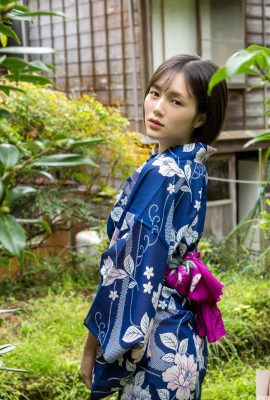 (Ryomori Yuki) “O lindo rosto divino” usa quimono e é sedutor e charmoso (28P)
