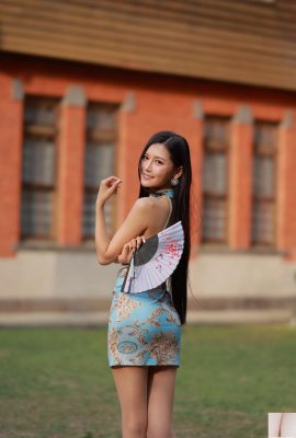 (Coleção online) Menina taiwanesa com lindas pernas – Xu Lingling filmagem realista ao ar livre (10) (98P)