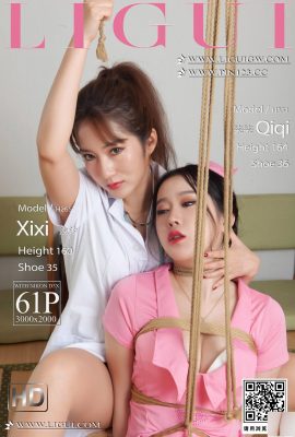 (LiGui) 2023.10.12 “Angel Love” Qiqi e Xixi (63P)