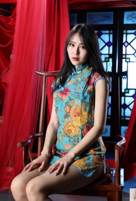 (Fotografia privada de modelo chinês) Linda modelo – Lai Min linda modelo sem mosaico benefício de fotografia privada “Ancient Cheongsam” (100P)