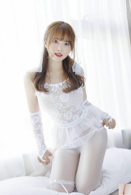 (Coleção online) XiuRen linda modelo Zhang Siyun “Vestido de noiva branco” (57P)