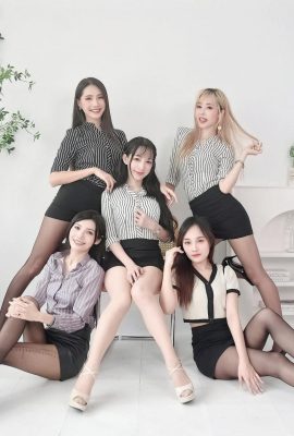 (Coleção online) Oito garotas taiwanesas com lindas pernas, festa e compilação (Parte 2) (86P
