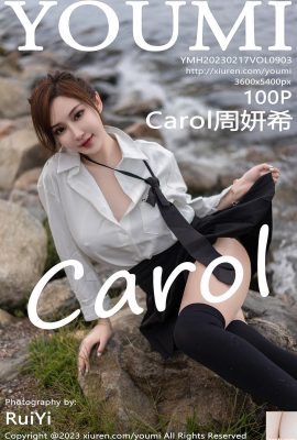 (YouMi) 2023.02.17 Vol.903 Carol Zhou Yanxi foto da versão completa (100P)