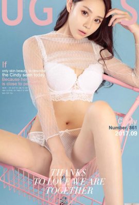 (UGirls) 27/09/2017 No.861 O latejar da curva Cindy (40P)