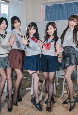 (Coleção online) Coleção realista de fotos de grupo de 14 meninas taiwanesas com lindas pernas (Parte 2) (100P)