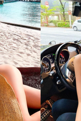 A blogueira de viagens sexy Rirey é tão “linda” que faz as pessoas desfocarem o foco (20P)