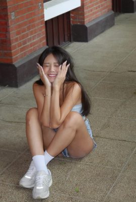 (Coleção online) Linda garota de pernas de Taiwan – Cynthia Ming Xixi, beleza de pernas compridas, tiro ao ar livre (2) (82P)