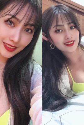 Cabeleireira de beleza peituda na internet – Qiaoqiao (17P)