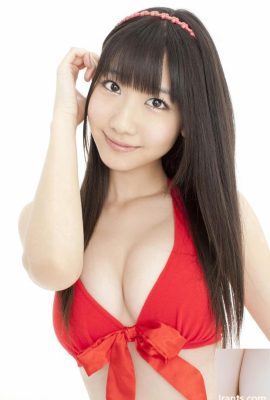 Biquíni sexy vermelho fofo MM Yuki Kashiwagi (16P)