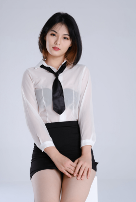 (Fotografia privada da modelo Lu) Bela modelo-Xiaoyu bela modelo fotografia privada sem imagens de bem-estar em mosaico (1) (100P)