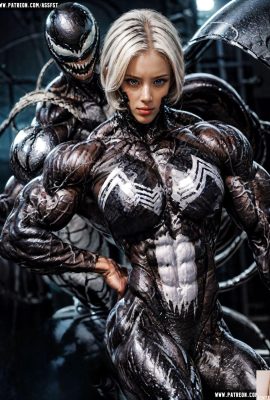 ●PIXIV● She-Venom Parte 2 ~ASSFST~ (gerada por IA)