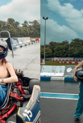 Condução feroz descoberta no circuito de corrida! Prepare seu próprio “airbag classe H” e dirija em alta velocidade… parece muito divertido ~Mandi Xiangling (11P)