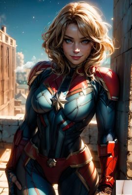 Capitã Marvel 4K (60 imagens)