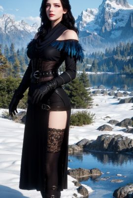 coceira 3 Yennefer Padrão