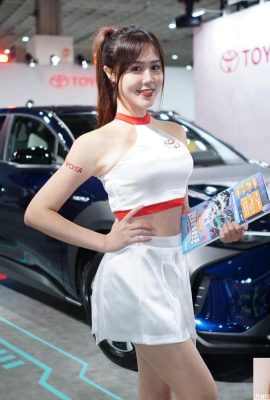 (Coletado da Internet) Local de exposição de modelos de beleza do Novo Salão Automóvel de Taipei de 2023 na vida real (108P)