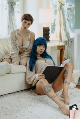 (Suicide Girls) 01 de junho de 2024 – Aliese + Fla – Les Amoureux (60P)