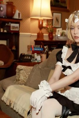 ATFM-Tsubaki cosplay Jeanne d) Arc Maid – FateGrand Order (52P)