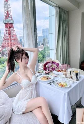 (Beleza de pele clara Caiyi) Viajando no Japão (IG yugirlcat) (12P)