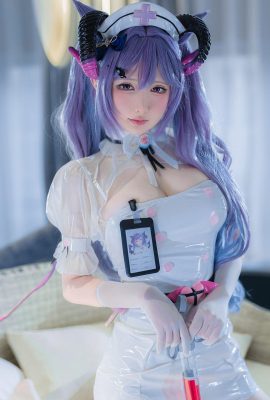 (Coleção online) Garota do bem-estar Sakura Risa “Kakiharu Succubus Nurse” VIP exclusivo (33P)