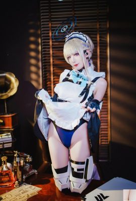 (Coleção online) Welfare Girl Fengjiangjiang “Asuka Maid” VIP exclusivo completo (31P)