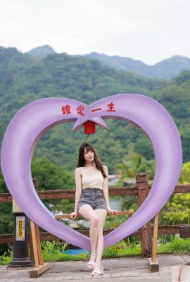 (Coleção online) Menina taiwanesa com lindas pernas – lindas fotos ao ar livre de Zhang Weiting (1) (71P)