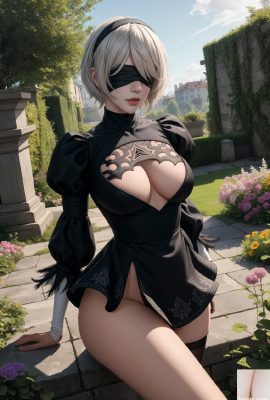 2B (Yoroha No.2 Tipo B, NieR: Autômatos)