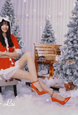 (Coleção online) Meninas taiwanesas com lindas pernas-Coleção de Natal 2024 (3) (119P)