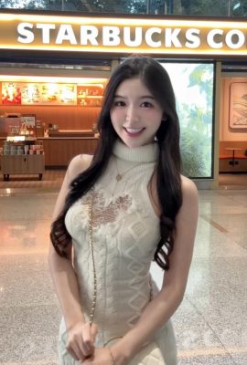 “Zhang anqi (qiqi)” seios brancos e bonitos são o foco do público (22p)