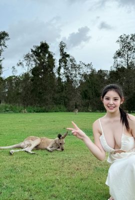 “Ziyi Cynthia” bombardeia sua visão com uma perspectiva quente (19p)