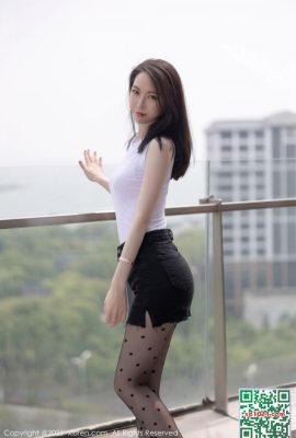 Deusa do temperamento Meng Xinyue Crescedores de carne graciosa e charmosa (86p)