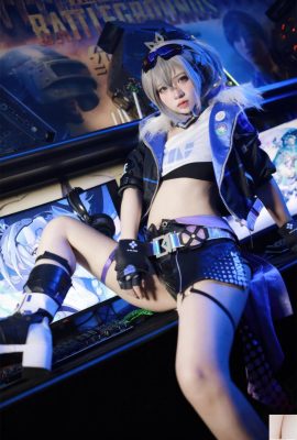 (Coleção on -line) Welfare Girl Crazy Cat Ss “Garota do guarda -roupa Silver Wolf” Exclusivo VIP (40p)