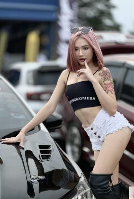 O modelo arrogante de carro? (Jing Queyi gosta muito de uma ação judicial, e sua figura também é muito boa (13p)