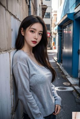 ★ Sijishe ★ White Cat Flutuating Women’s Water (Coleção) 1 – Alley de rua 2