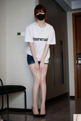 (Coleção on -line) Garota do bem -estar branca Totoro Girl “carne de porco desfiada no apartamento” VIP Exclusive (32p)