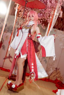 Yae miko por joyce_lin2x (35p)