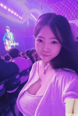 Doce e indigno de vida “Zhang Yu Tako” revela pernas brancas, macias e delgadas (10p