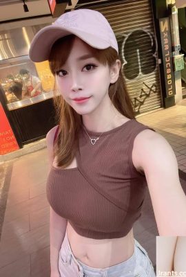 Modelo de foto “Zhuzhuqi” tem um corpo quente e ousa se exibir (13p)