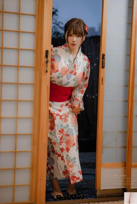 Garota fofa Nyako Meow – Hefeng Lanman Yukata (86p)