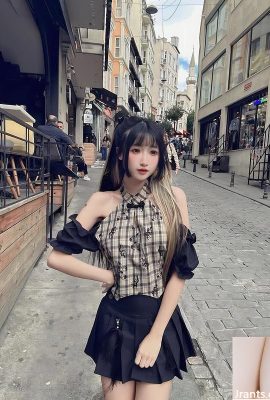 Linda garota bonita “Ana Sinni” mostra sua figura suave e charme (10p)