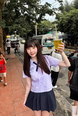 A pele lisa de “Huang Linyuan” exala um sopro de juventude (10p)