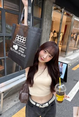 A menina da namorada “Mantou” tem uma figura linda que é fascinante (10p)