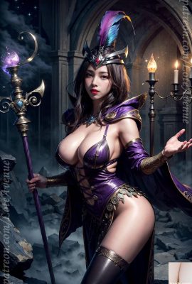 Feiticeira rurina = cosplay (