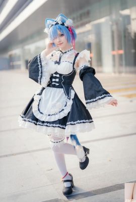 (Coleção online) Huaqihana Firefly Animation Carnival Cat Rem (107P)